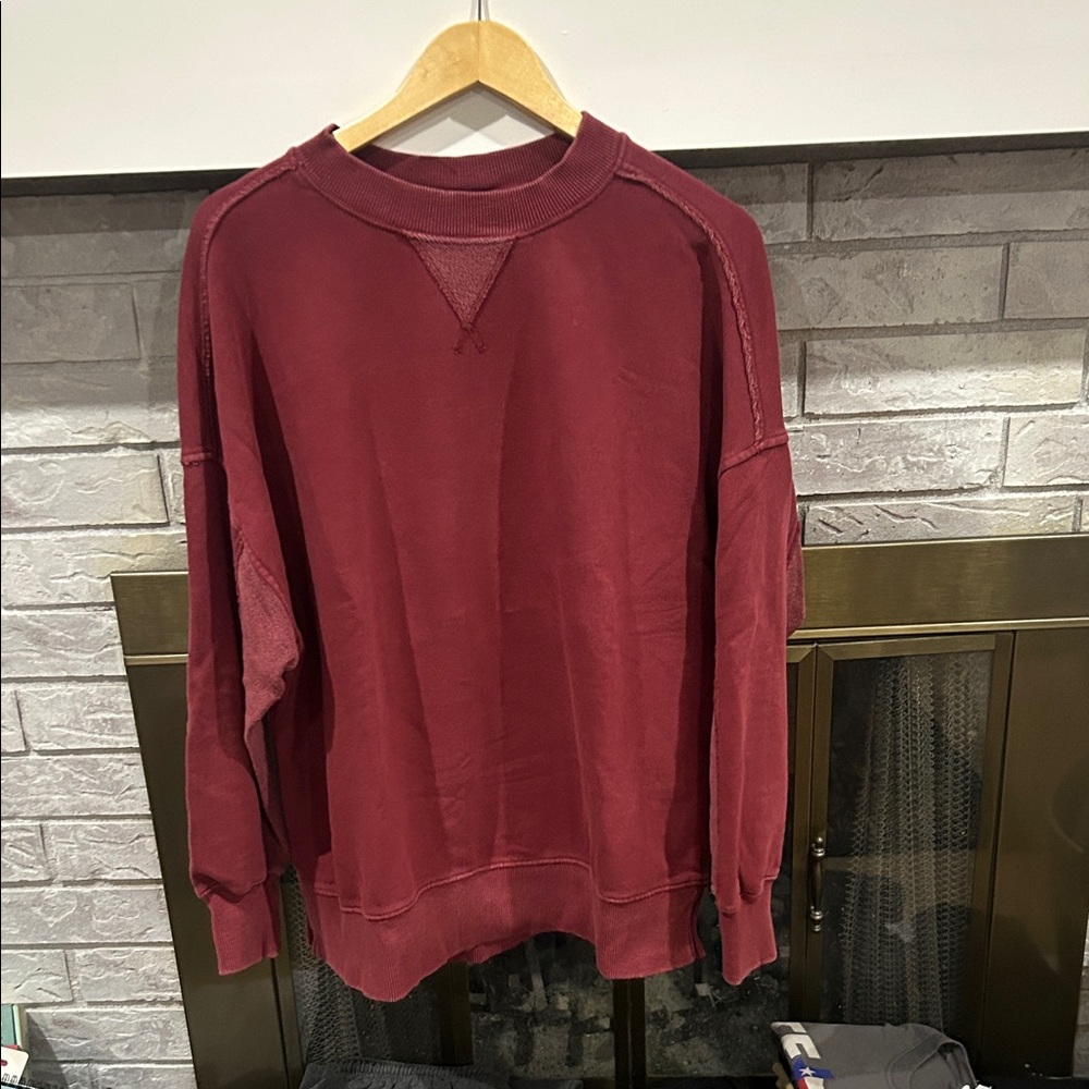 Aerie Burgundy Sweater